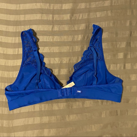 PINK Victoria Secret lace bralets. Size Medium. - Picture 8 of 9